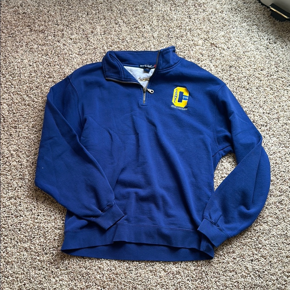 Sport-Tek Blue Quarter-Zip Pullover Carmel Greyhounds